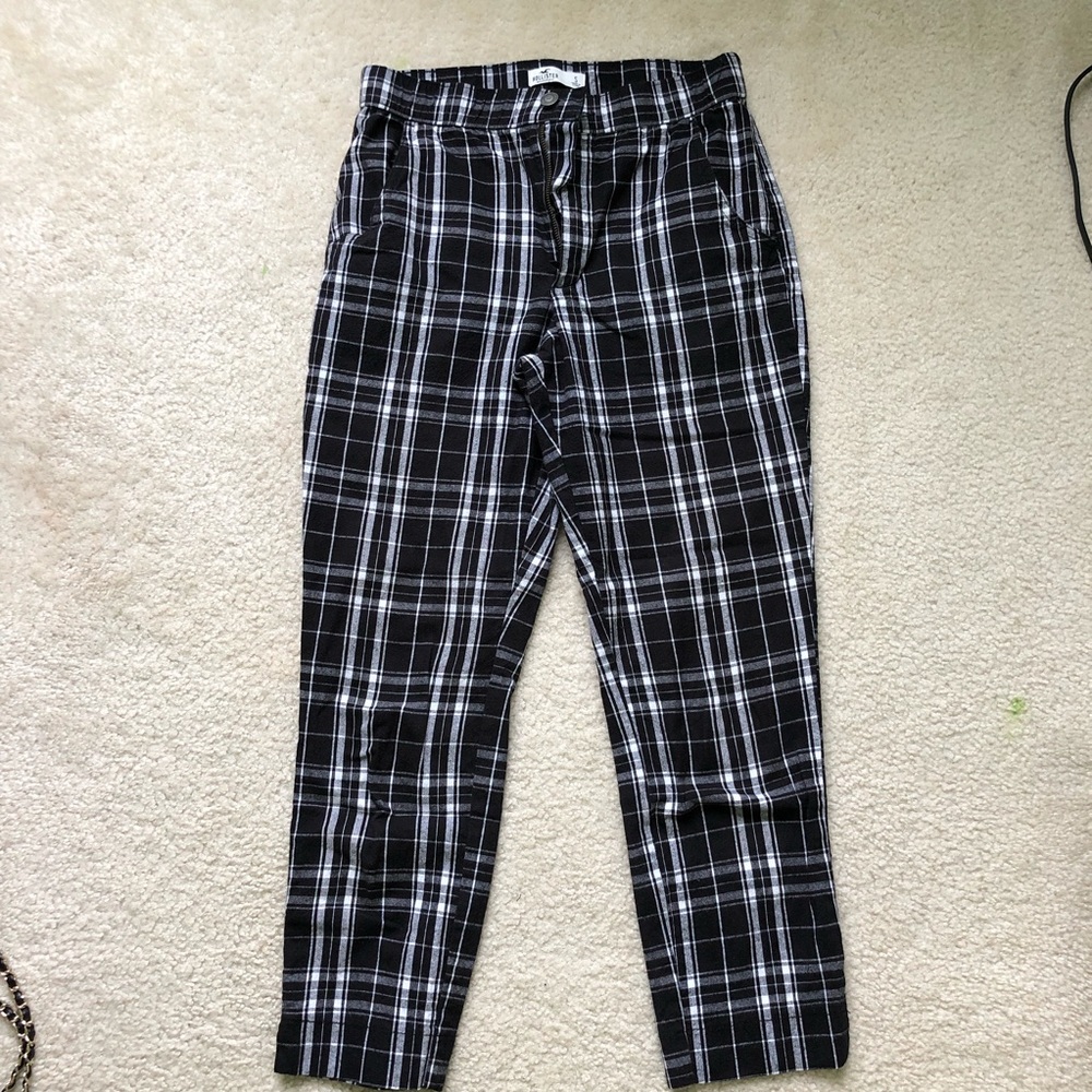 Hollister plaid pants